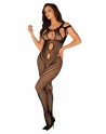 Bodystocking G322 - Noir - les nuances du désir