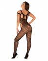 Bodystocking G322 - Noir - les nuances du désir