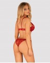 Ensemble 2 pcs Lonesia - Rouge - les nuances du désir