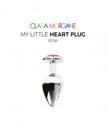 My little Heart Plug - Rose - les nuances du désir