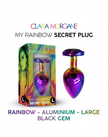 My little rainbow Secret Plug - les nuances du désir