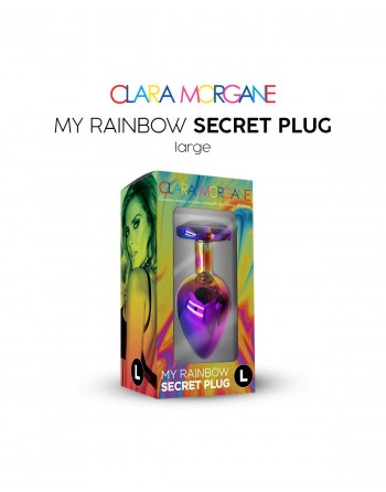 My little rainbow Secret Plug - les nuances du désir