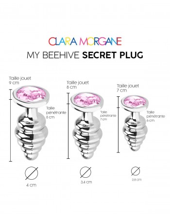 My Beehive Secret Plug - Rose - les nuances du désir
