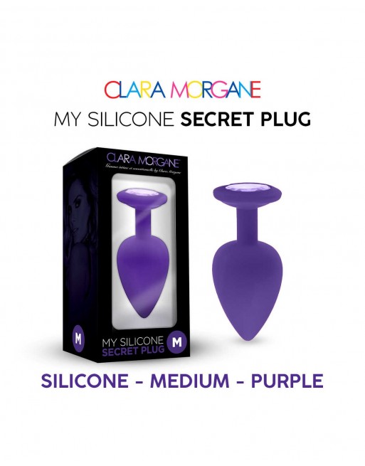 My Silicone Secret Plug - Purple - les nuances du désir