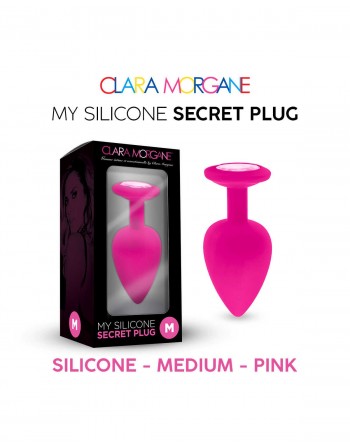 My Silicone Secret Plug - Rose - les nuances du désir