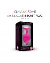 My Silicone Secret Plug - Rose - les nuances du désir