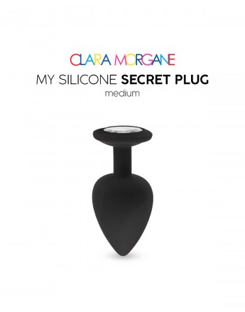 My Silicone Secret Plug - Noir - les nuances du désir