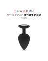 My Silicone Secret Plug - Noir - les nuances du désir