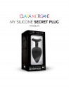 My Silicone Secret Plug - Noir - les nuances du désir