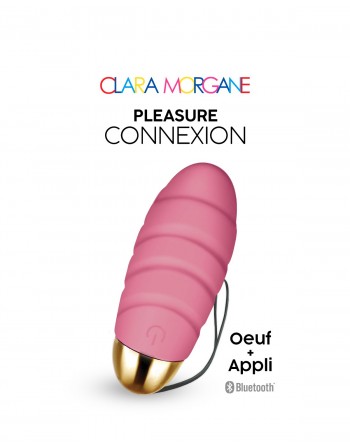 Oeuf vibrant - Pleasure connexion Rose - les nuances du désir