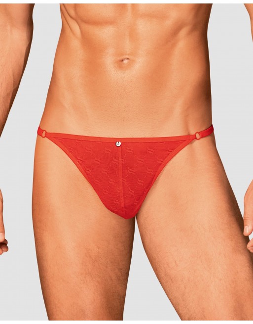 String Homme Obsessiver rouge - les nuances du désir