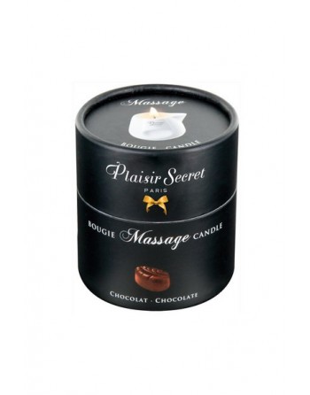 Bougie de massage Chocolat Plaisir secret - 80 ml - les nuances du désir