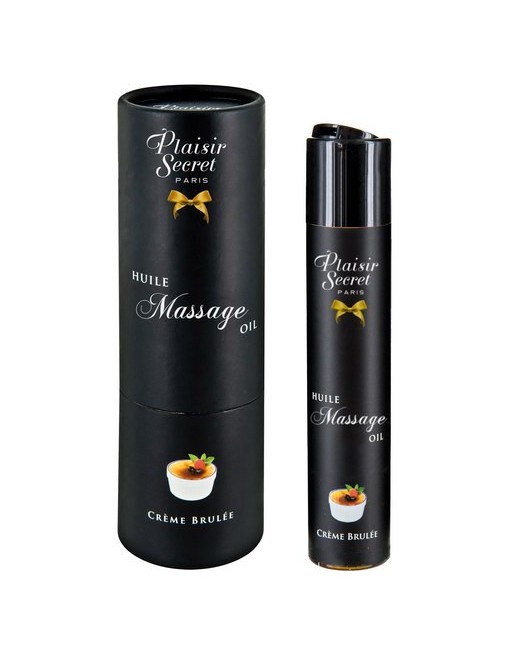 Huile de massage Crème brulée 60 ml - les nuances du désir