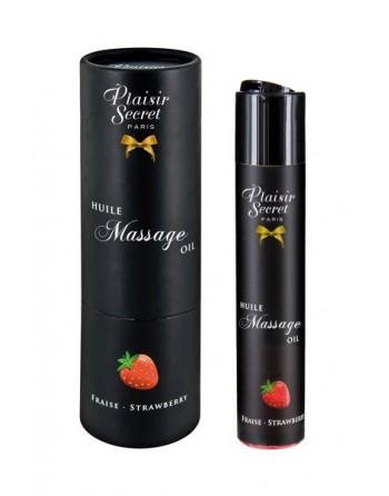 Huile de massage Fraise 60 ml - les nuances du désir