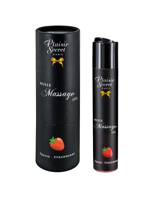 Huile de massage Fraise 60 ml - les nuances du désir Huile de massage Fraise 60 ml - les nuances du désir