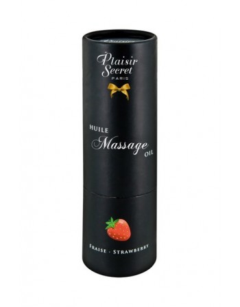 Huile de massage Fraise 60 ml - les nuances du désir