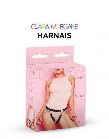 Harnais Gaïa Clara Morgane - Noir - les nuances du désir