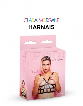 Harnais Eros Clara Morgane - Noir - les nuances du désir