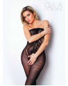 Le numéro 20 bodystocking Clara Morgane - Noir - les nuances du désir