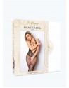 Le numéro 18 bodystocking Clara Morgane - Noir - les nuances du désir