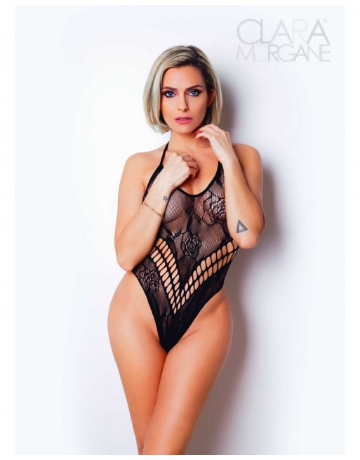 Le numéro 4 body Clara Morgane - Noir - les nuances du désir