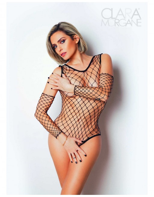 Le numéro 3 body Clara Morgane - Noir - les nuances du désir