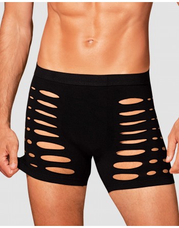 Boxer short Homme M104 noir - les nuances du désir