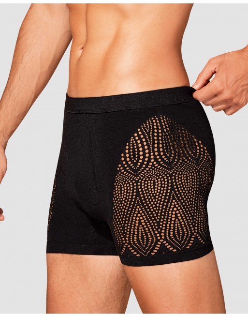 Boxer short Homme M103 noir - les nuances du désir