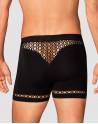 Boxer short Homme M102 noir - les nuances du désir