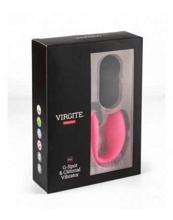 Stimulateur clitoridien G-spot E12 Virgite Rose - les nuances du désir
