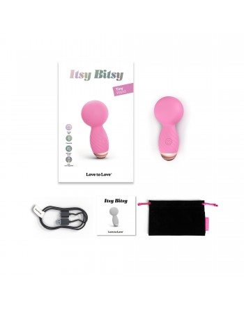 Itsy Bitsy vibromasseur - Pink Passion - les nuances du désir