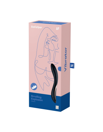 Rrrolling Stimulateur point G Satisfyer - Noir - les nuances du désir