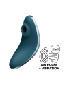 Vulva Lover Stimulateur et vibromasseur Satisfyer - Bleu - les nuances du désir