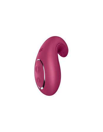 Dipping delight Stimulateur Satisfyer - Framboise - les nuances du désir