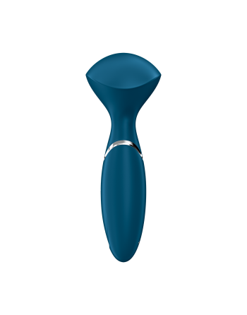 Mini Wand-er Vibromasseur Satisfyer - Bleu - les nuances du désir