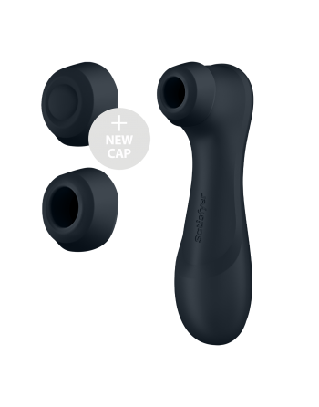 Pro 2 Génération 3 Air pluse Connect App et vibration - Noir Satisfyer - les nuances du désir