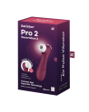 Pro 2 Génération 3 Air pluse Connect App et vibration - Vin rouge Satisfyer - les nuances du désir