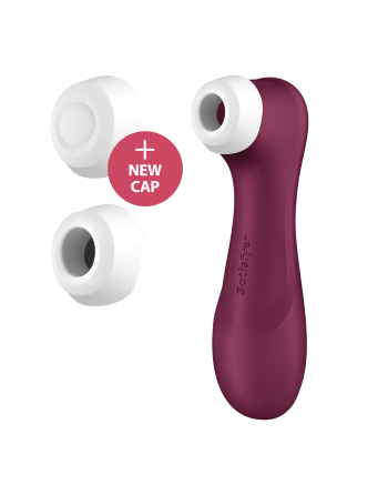 Pro 2 Génération 3 Air pluse Connect App et vibration - Vin rouge Satisfyer - les nuances du désir