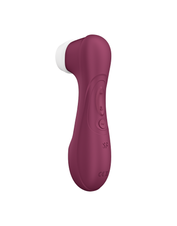 Pro 2 Génération 3 Air pluse Connect App et vibration - Vin rouge Satisfyer - les nuances du désir