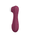 Pro 2 Génération 3 Air pluse Connect App et vibration - Vin rouge Satisfyer - les nuances du désir