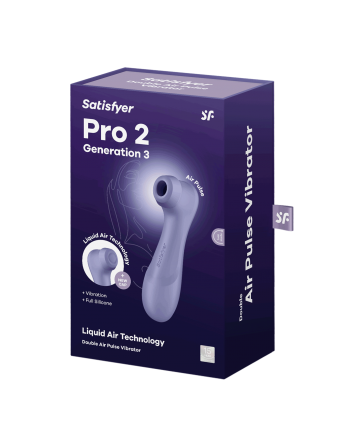 Pro 2 Génération 3 Air pluse - Lila Satisfyer - les nuances du désir