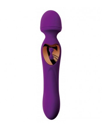 AGÔN WAND VIBRATEUR 2 EN 1 - VIOLET - Langloys - les nuances du désir