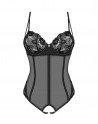 Body ouvert Serena love - Noir - Obsessive - les nuances du désir