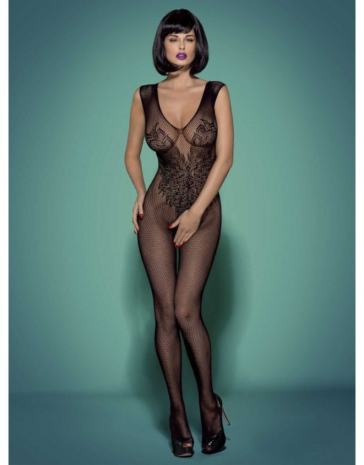 Bodystocking N112  Noir - Obsessive - les nuances du désir