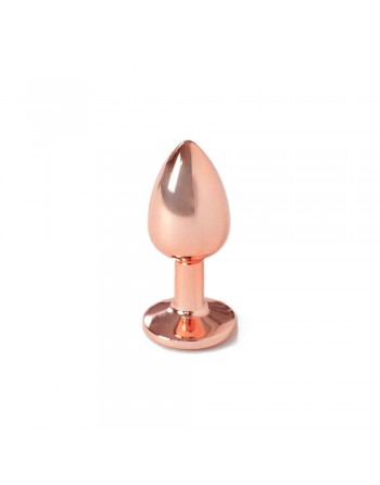 Plug anal secret play - Rose gold - les nuances du désir