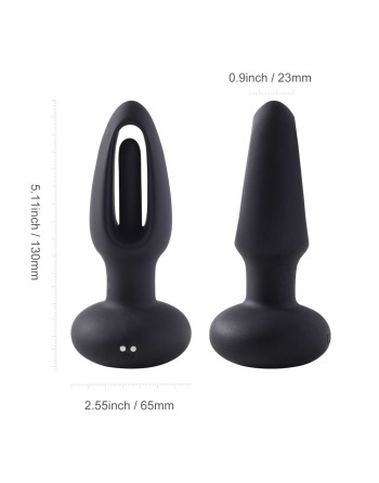 Plug anal vibrant et stimulateur de prostate - Snuggy - les nuances du désir