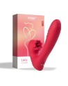 Vibromasseur point G avec langue pour le clitoris Lacy - les nuances du désir