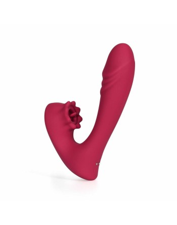 Vibromasseur point G avec langue pour le clitoris Lacy - les nuances du désir