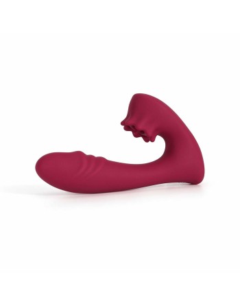 Vibromasseur point G avec langue pour le clitoris Lacy - les nuances du désir