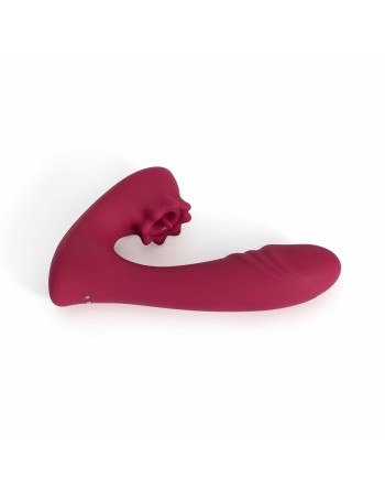 Vibromasseur point G avec langue pour le clitoris Lacy - les nuances du désir